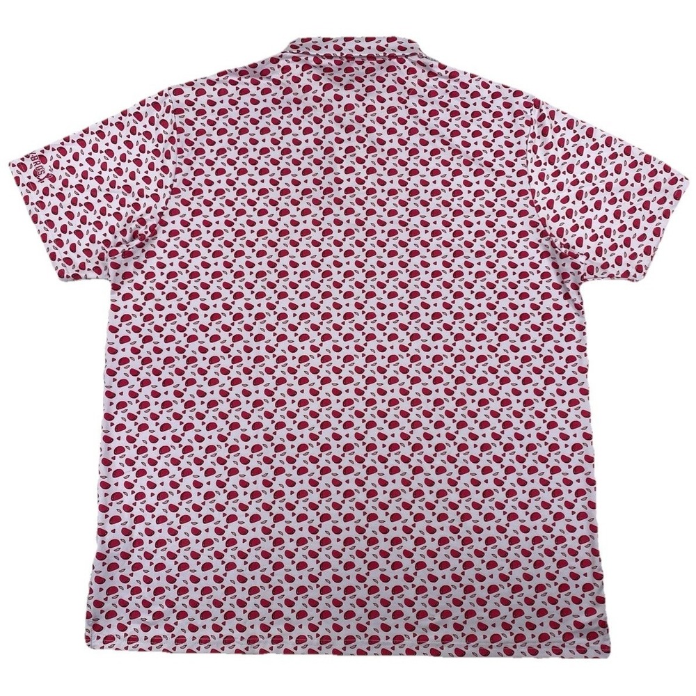 Bogey Bros Pink Taco AOP Polo Golf Shirt Men's 3XL Brand New - Picture 2 of 7